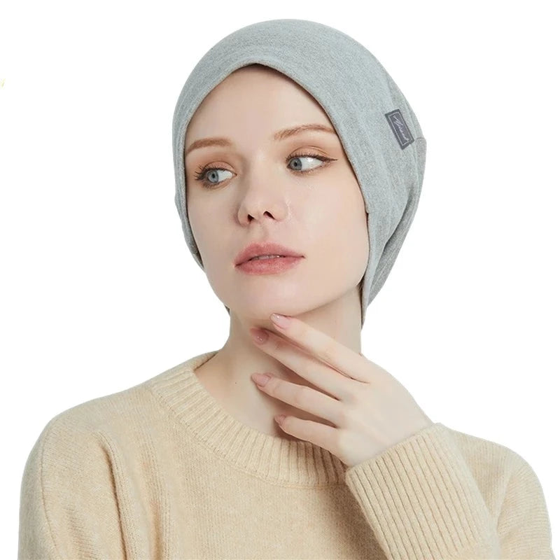 Silver Fiber EMF Shielding Sleep Cap