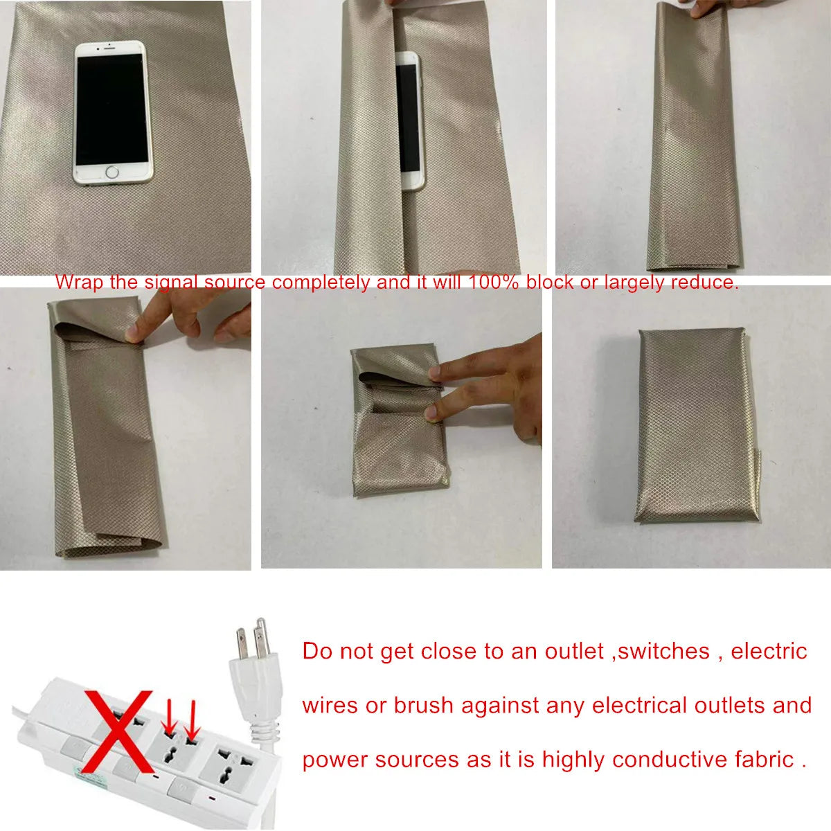 Fabric RFID Shielding Block Cloth