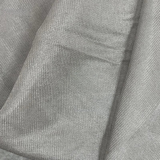 Genuine 100% Silver Fiber Mesh Fabric