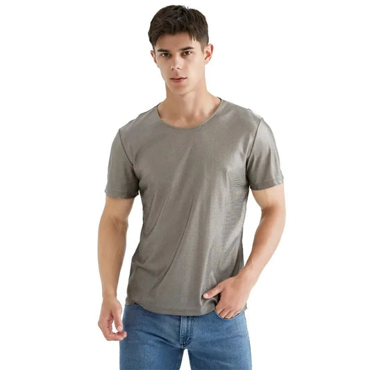 Silver Fiber EMF Shielding Men's T-Shirt