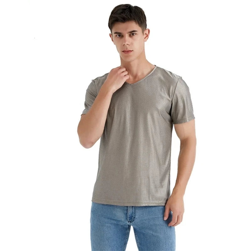 Silver Fiber EMF Shielding Men's T-Shirt