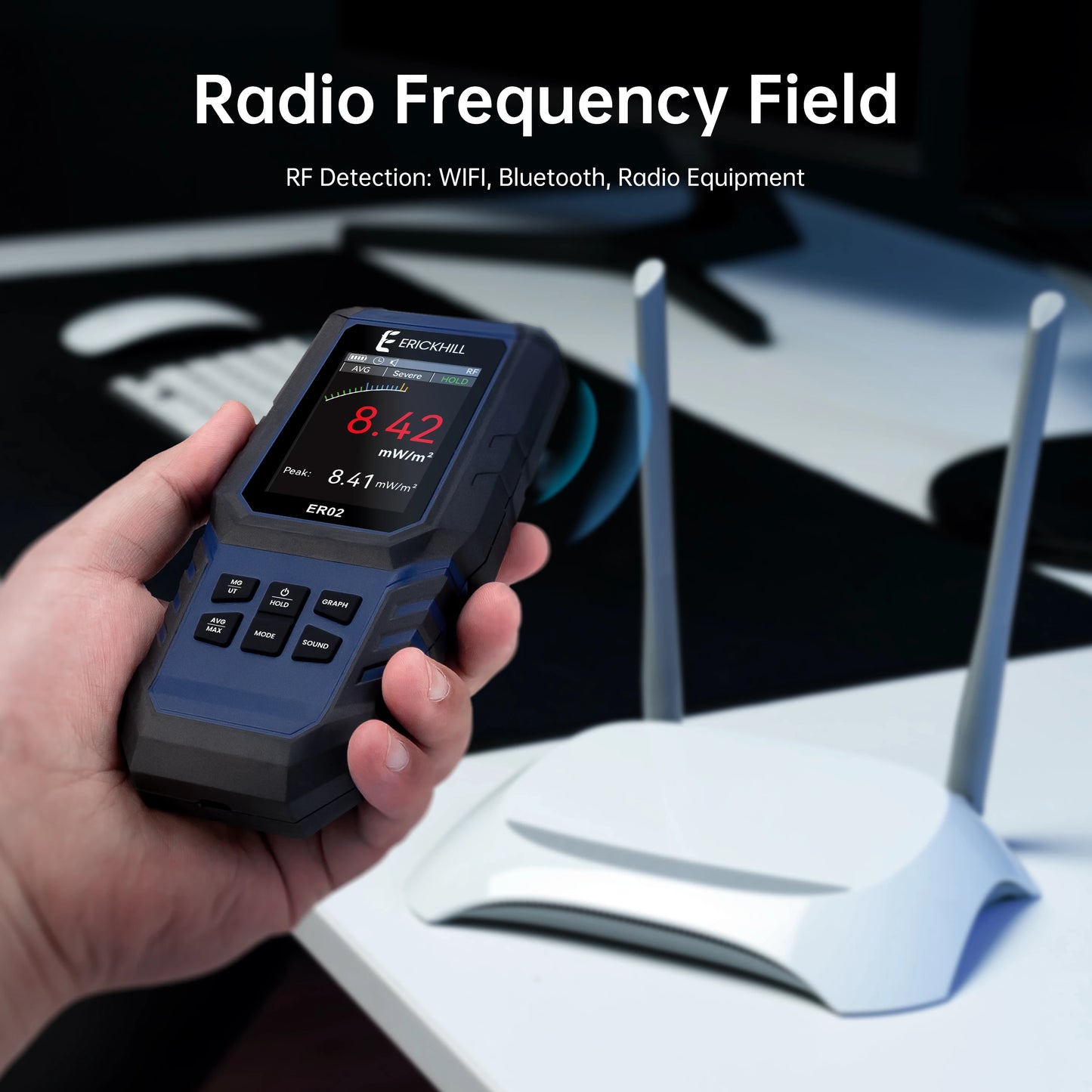 Rechargeable EMF Meter